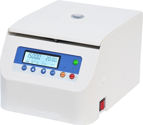 16500 rpm Centrifugadora hematocrita Máquina de microcentrifugadora 10x5ml