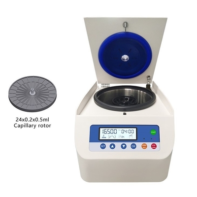 Máquina de centrifugadora de alta velocidad de 10x5 ml con encimera 16500 rpm