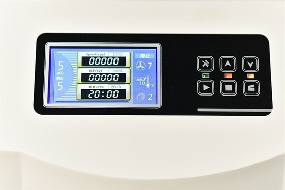 21000r/min Nivel de ruido de la centrifugadora refrigerada de mesa 58 dB