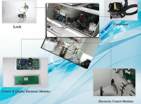 20000 rpm Centrífuga de enfriamiento de alta velocidad AC220V 50/60Hz 18A