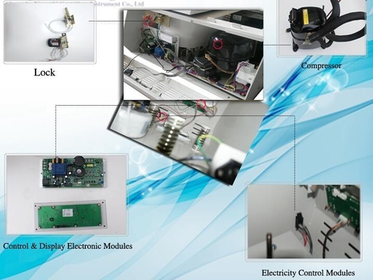 5 pulgadas colorido LCD refrigeración centrífuga máquina basado en microprocesador