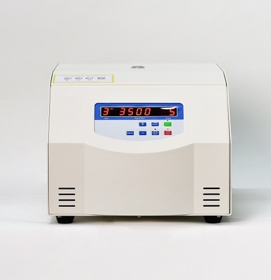 Centrifugadora de baja velocidad de mesa de 4x400 ml con motor de frecuencia
