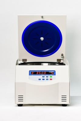 Centrifugadora de baja velocidad de mesa de 4x400 ml con motor de frecuencia