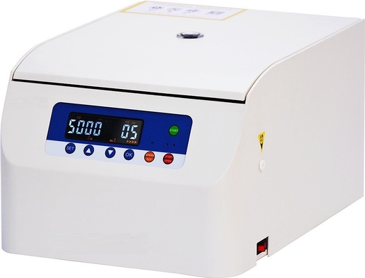 Centrifugadora ISO CE de baja velocidad 5000 rpm Max 24 tubos para laboratorio