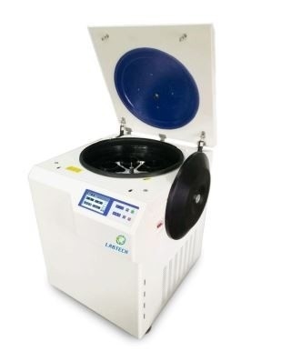 Centrifugadora de baja velocidad refrigerada con panel táctil de 6000 r/min