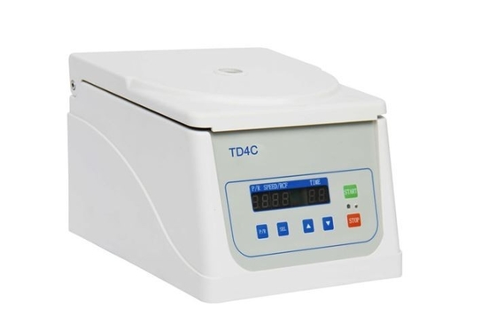 Máquina de centrifugadora portátil de laboratorio de 4000 rpm 8x20 ml con motor AC sin escobillas