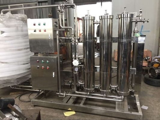 Sistema de agua RO de ósmosis inversa de sal disolvente 500L/h - 2000L/h