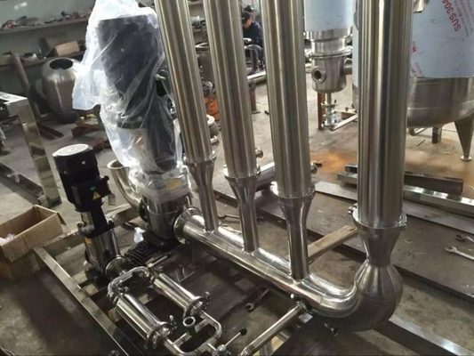 Sistema de agua RO de ósmosis inversa de sal disolvente 500L/h - 2000L/h