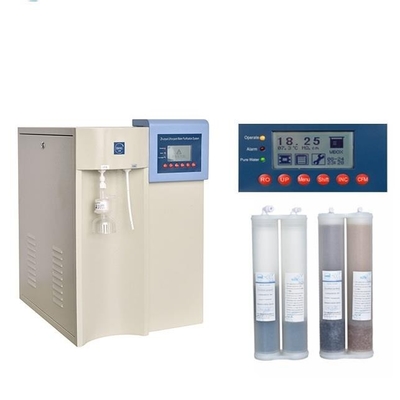 AC110V-240V 10 litros / hora Sistema de agua desionizada para laboratorio
