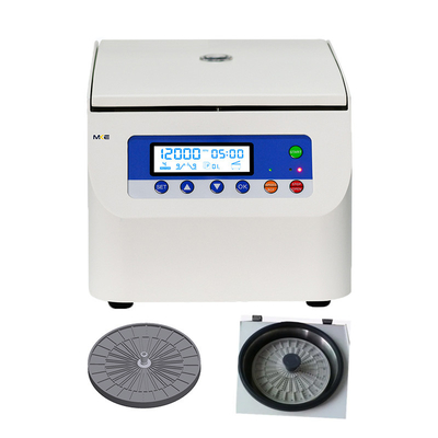 Velocidad ajustable 19480 Xg Micro centrifugadora de alta velocidad con rotor capilar