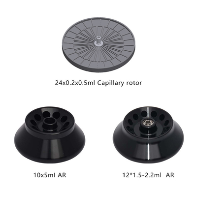 Velocidad ajustable 19480 Xg Micro centrifugadora de alta velocidad con rotor capilar