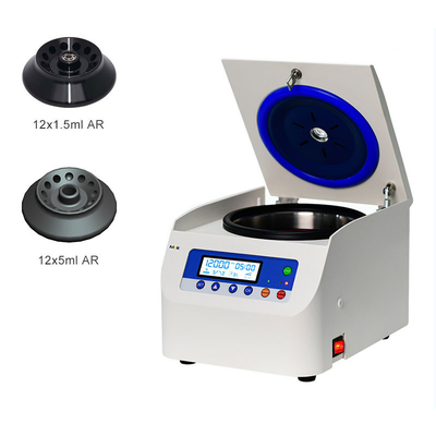 Centrifugadora de alta velocidad de laboratorio 16500 r/min Capacidad máxima 12*5ml