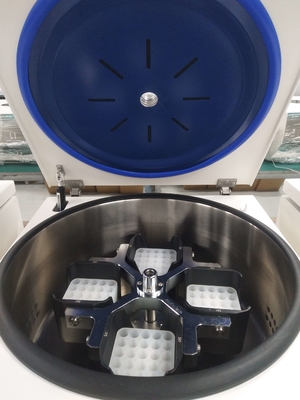 Capacitación de banco grande 3L centrífuga de alta velocidad rotor oscilante polivalente para análisis de laboratorio