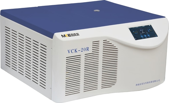 Centrifugadora refrigerada de alta velocidad de banco con bajo ruido y almacenamiento de programas USB