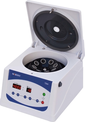 5ml/10ml/15ml Capacidad Centrifugadora portátil de baja velocidad 4000 RPM Máquina ultra silenciosa con rango de velocidad 0-4000rpm